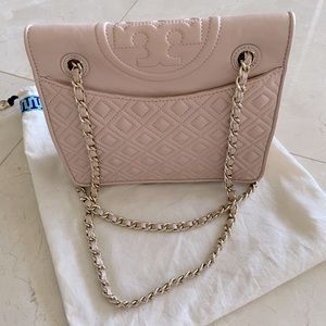 Tory Burch Blush Pink Shoulder Bag - Pre-loved, Good condition!